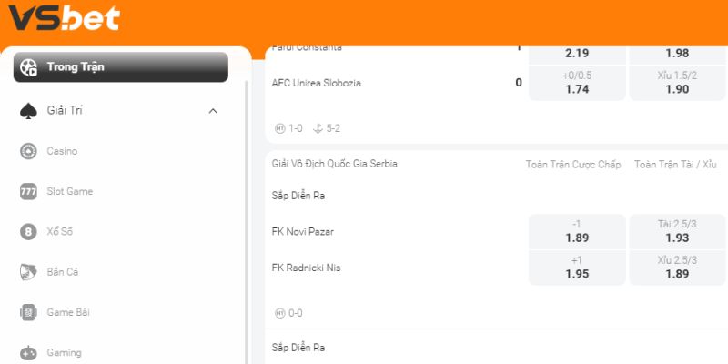 VSBET - Nhà Cái Được Game Thủ Yêu Thích Nhất Năm 2025 3 Một Số Sảnh Game Hấp Dẫn Có Tại Nhà Cái Vsbet